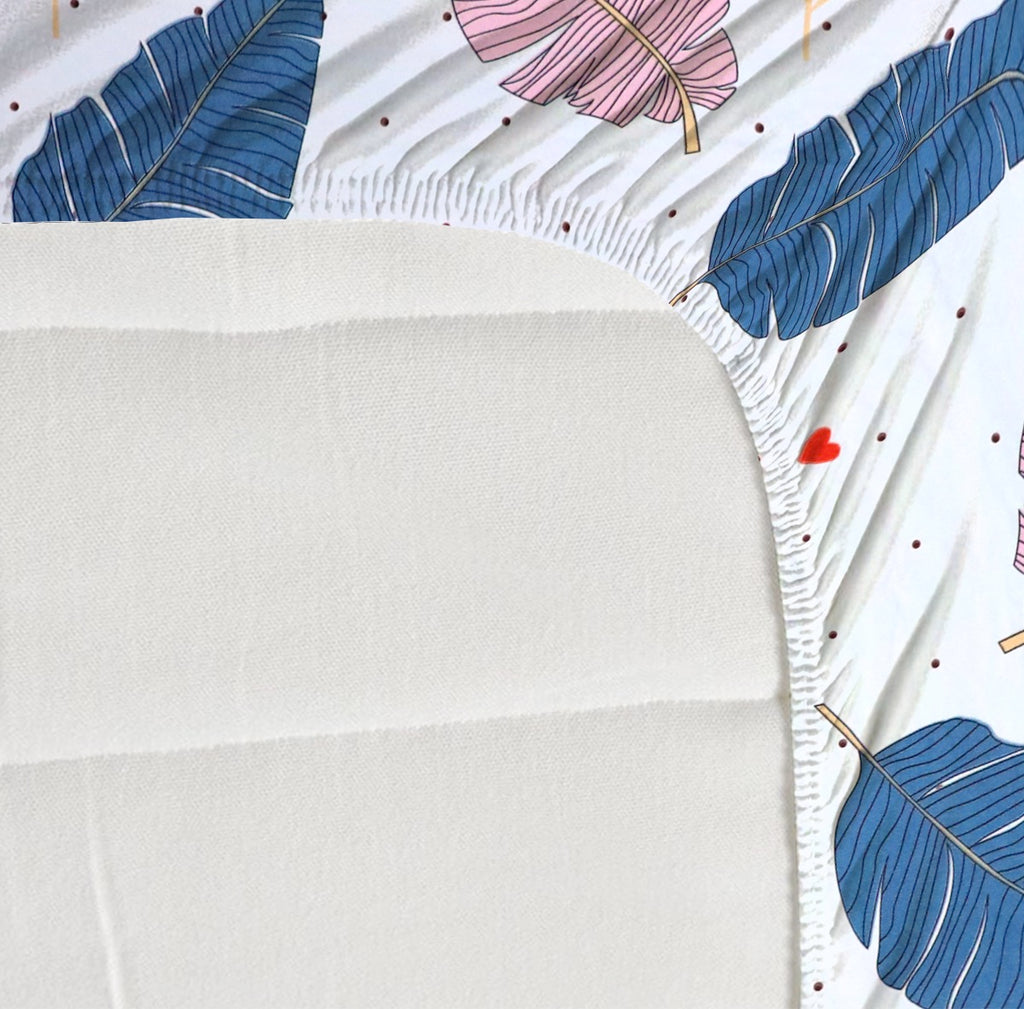 ViralZone™ Super Soft Glace Cotton Bedsheet (72x78x8)