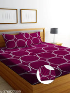 ViralZone™ Super Soft Glace Cotton Bedsheet (72x78x8)