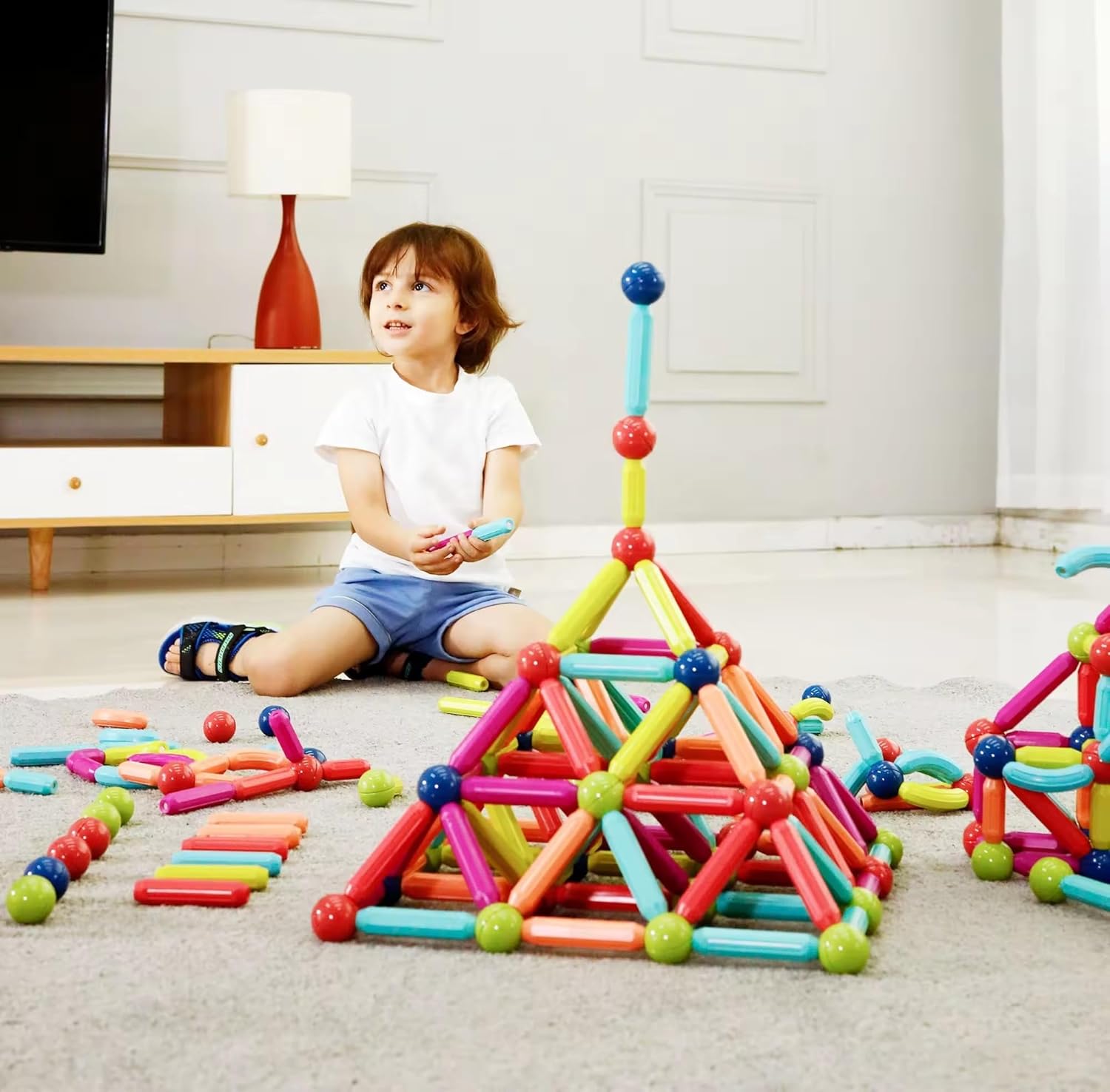 ViralZone™ Magnetic Sticks building kids Educational Toy