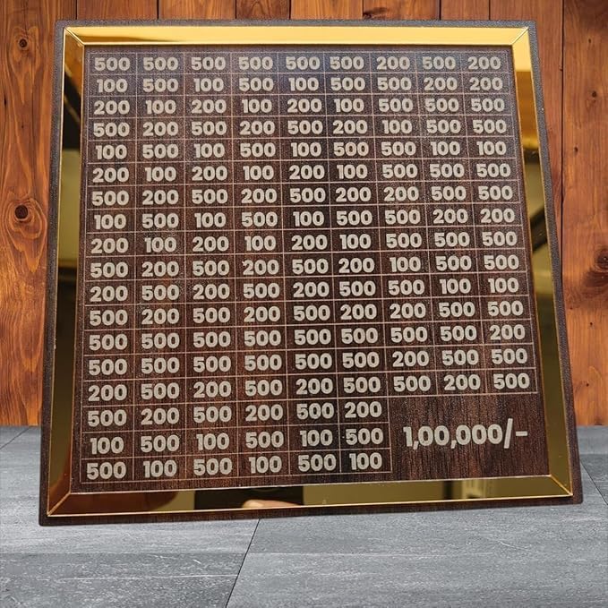 ViralZone™ 1 Lack Wooden Piggy Bank BIG