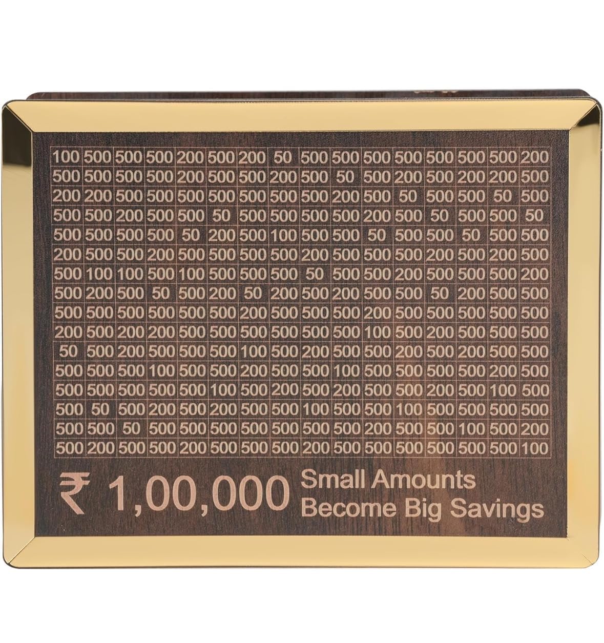 ViralZone™ 1 Lack Wooden Piggy Bank BIG