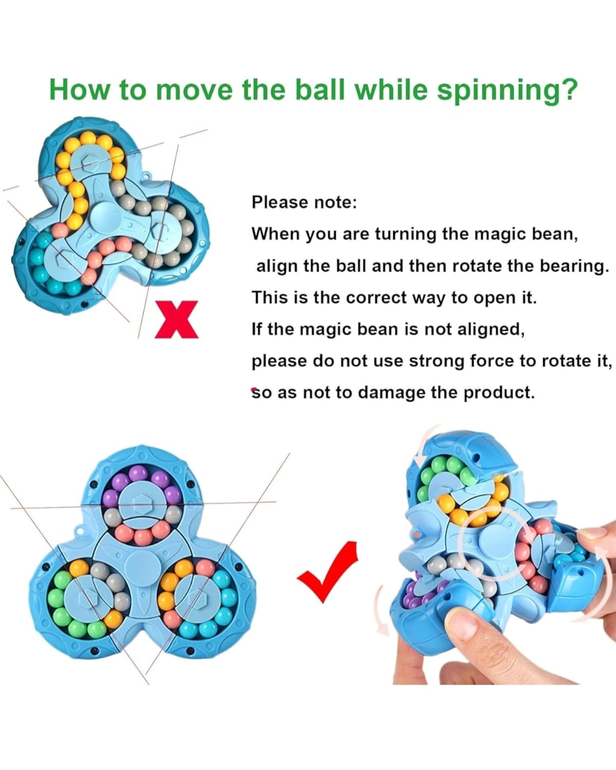 ViralZone™ Rotating Magic puzzle balls