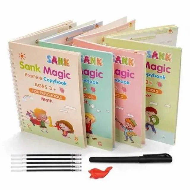 ViralZone™ Magic Practice Copybook (4 Books + 10 Refills)